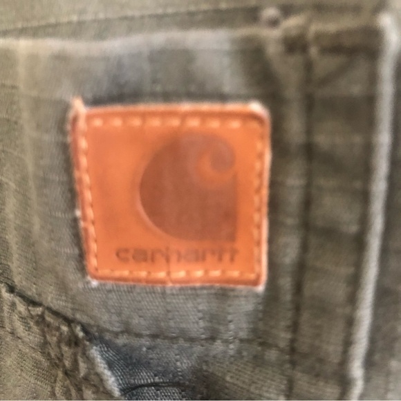 Carhartt Medical Mens Ripstop Multi-Pocket Short Sleeves Scrub Top Size S - Picture 6 of 13